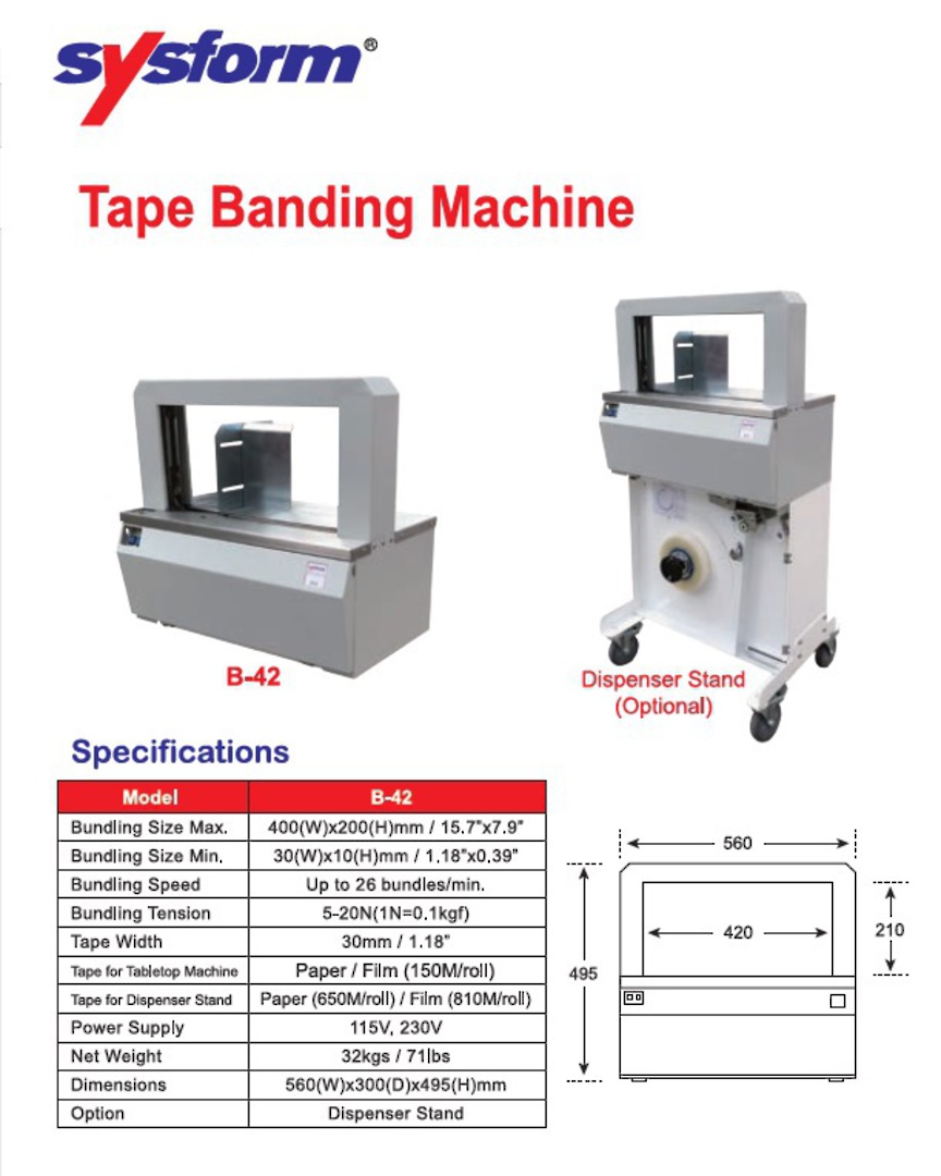 Tape Banding Machine image 0